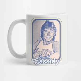 David Cassidy // Retro 70s Aesthetic Fan Design Mug